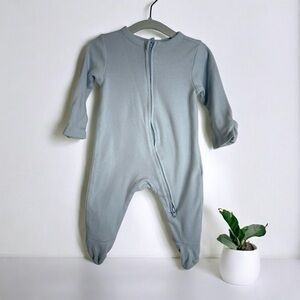 Old Navy Unisex Sleep & Play 2-Way-Zip Footed One-Piece for Baby Blue